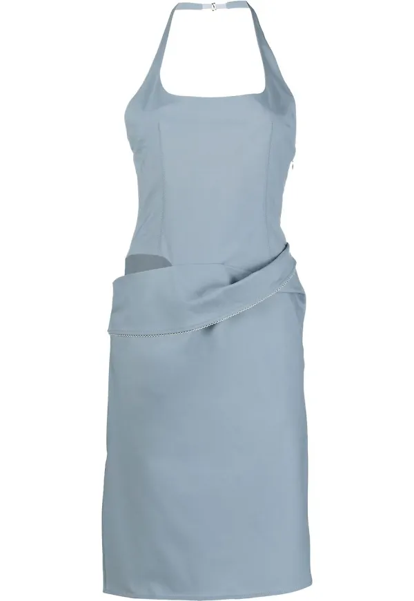 Jacquemus Hielo asymmetrisk klänning - Blå