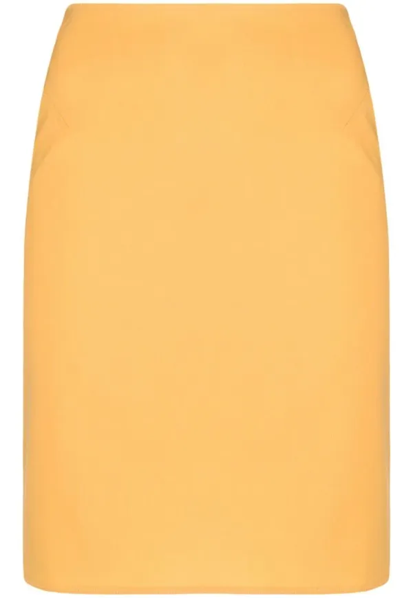 Jacquemus klassisk pennkjol - Orange