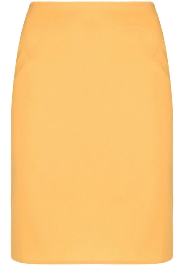 Jacquemus klassisk pennkjol - Orange