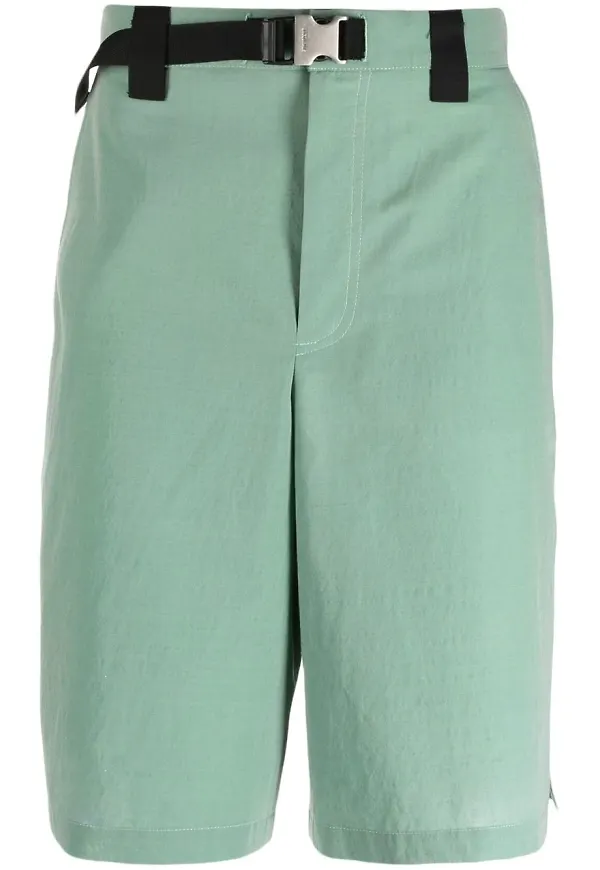 Jacquemus knälånga shorts - Grön