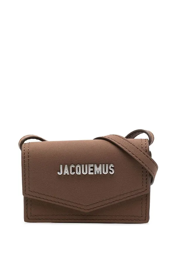Jacquemus kuvertväska i skinn - Brun