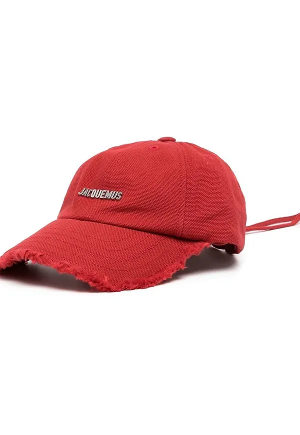 Jacquemus La casquette Artichaut keps - Röd