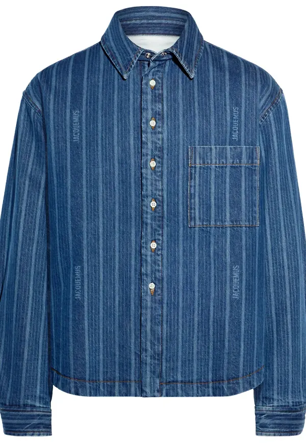Jacquemus La Chemise Boulanger skjorta - Blå