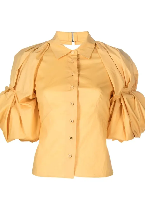 Jacquemus La Chemise Maraca skjorta - Gul