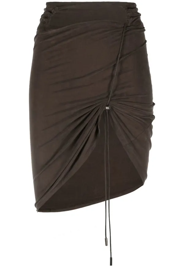 Jacquemus La jupe Espelho minikjol - Brun