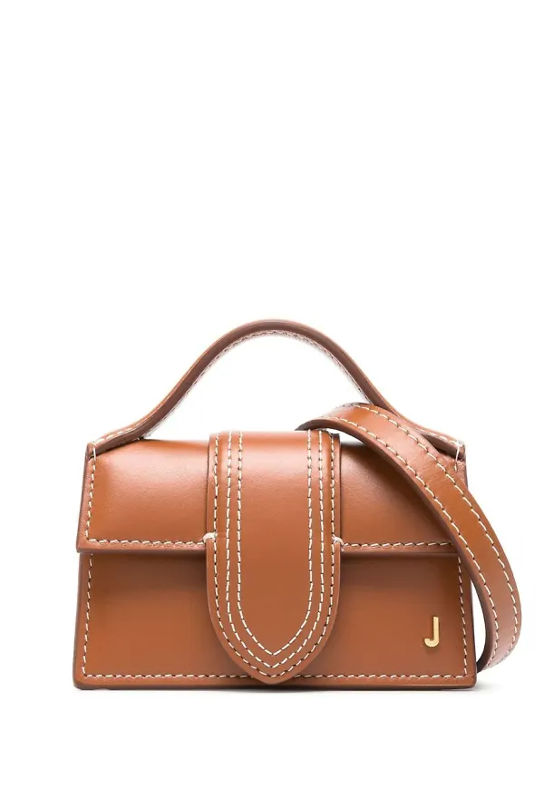Jacquemus Le Bambino miniväska - Brun