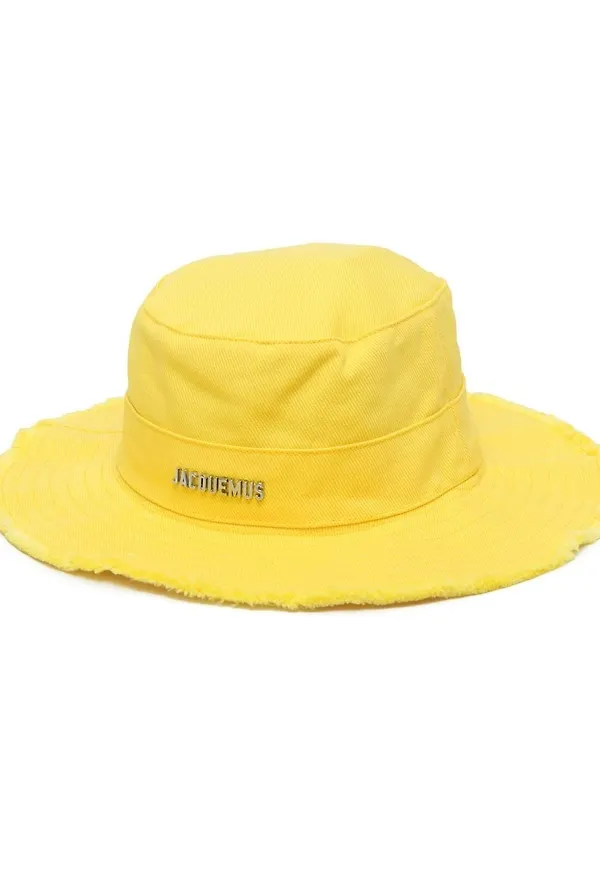 Jacquemus Le Bob Artichaut fiskehatt - Gul