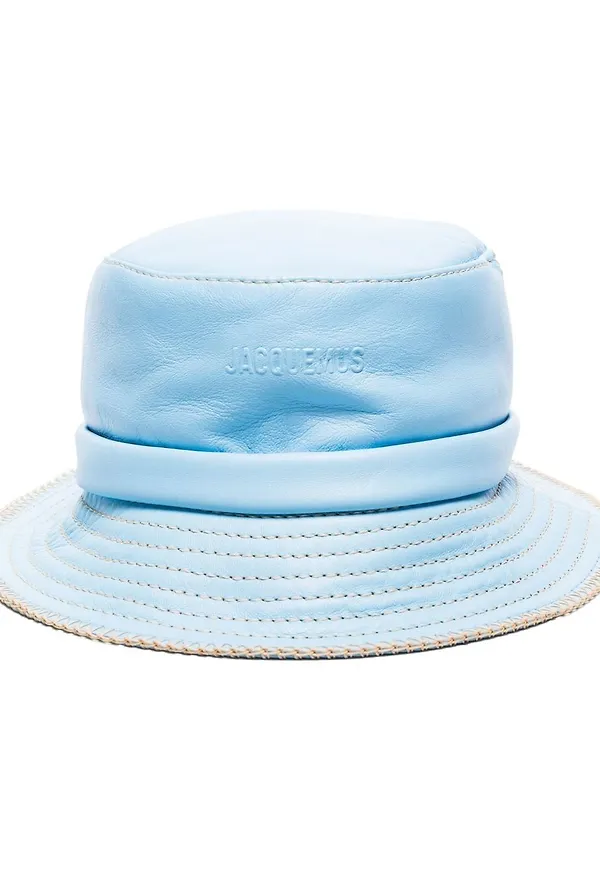 Jacquemus Le Bob Mentalo fiskehatt - Blå