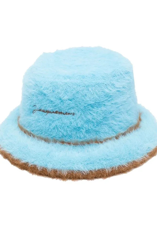 Jacquemus Le Bob Neve fiskehatt - Blå