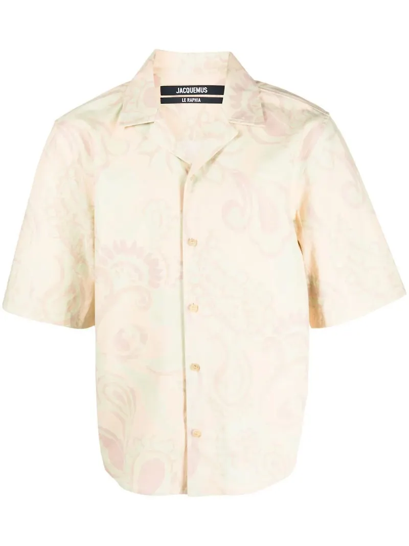 Jacquemus Le Chemise Jean skjorta - Gul