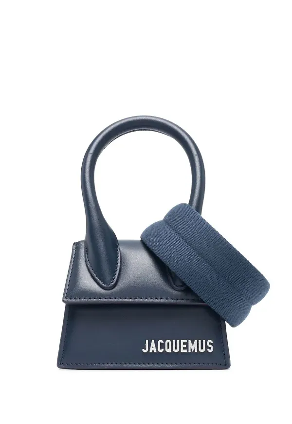 Jacquemus Le Chiquito axelremsväska - Blå