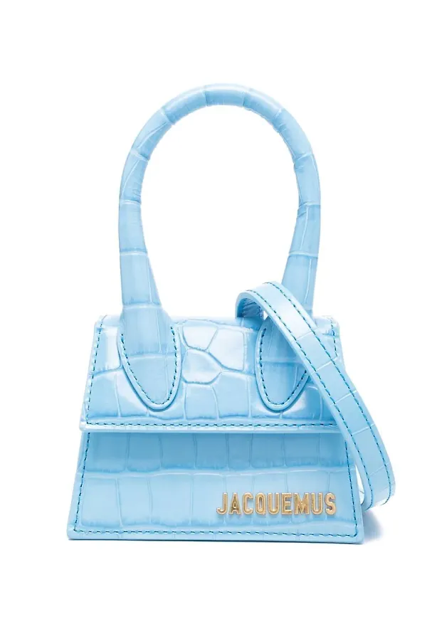 Jacquemus Le Chiquito miniväska - Blå