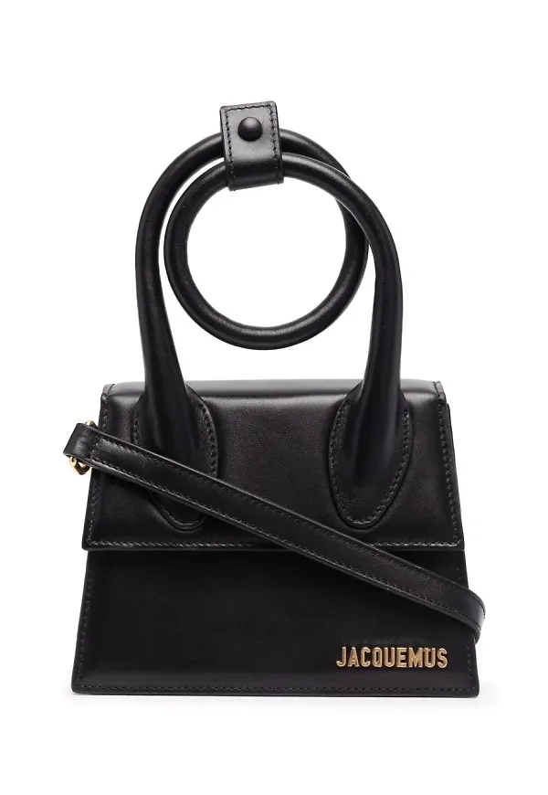 Jacquemus Le Chiquito Noeud väska - Svart