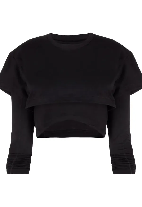 Jacquemus Le Double t-shirt - Svart