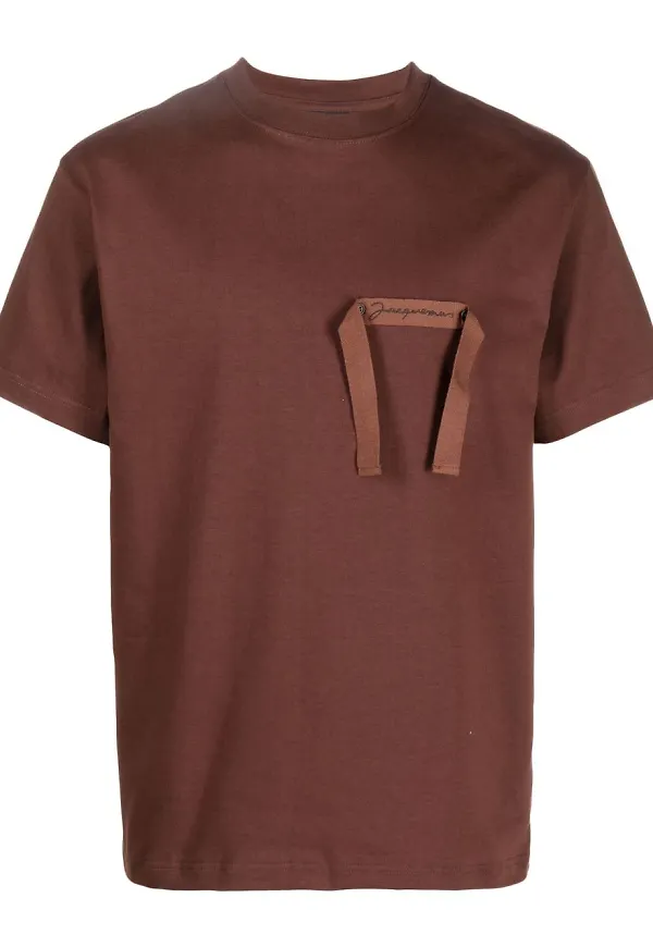Jacquemus Le Gros Grain t-shirt - Brun