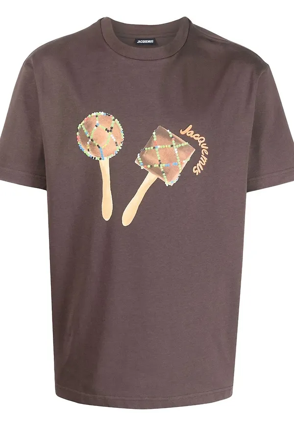 Jacquemus Le Maraca t-shirt - Brun