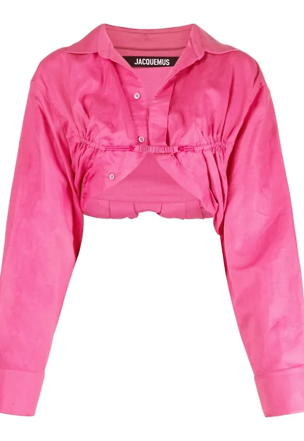 Jacquemus Le Papier boleroskjorta - Rosa