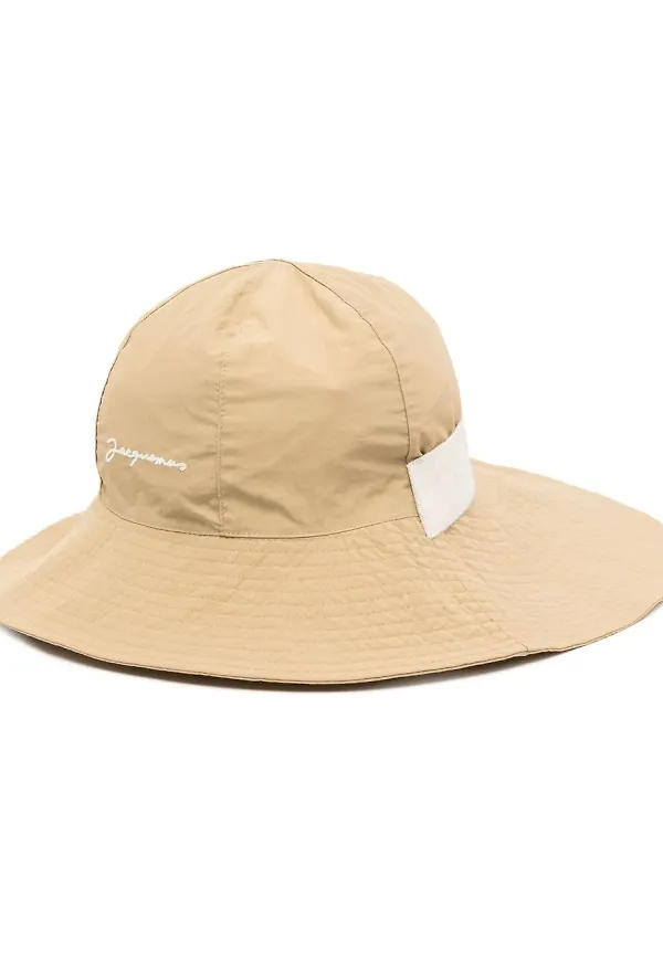 Jacquemus Le Pescadou solhatt - Brun