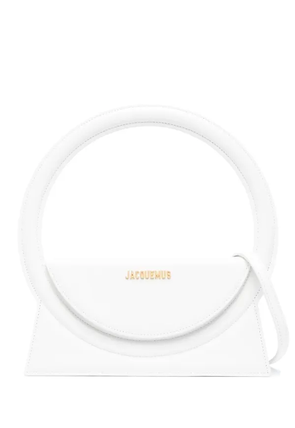 Jacquemus Le Sac Rond totebag - Vit