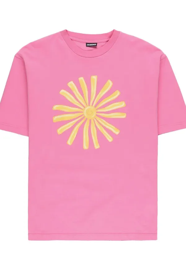 Jacquemus Le t-shirt Soleil t-shirt - Rosa