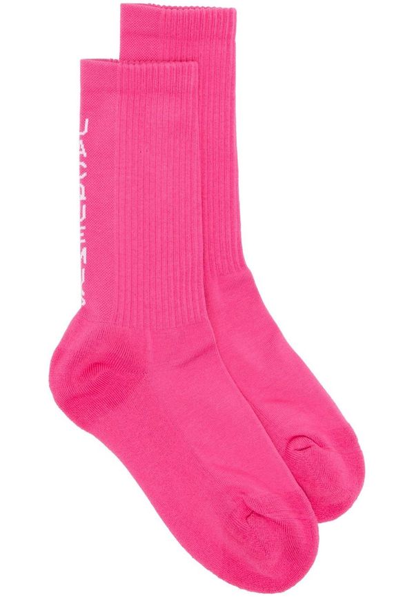Jacquemus Les chaussettes Biancu strumpor med logotyp - Rosa