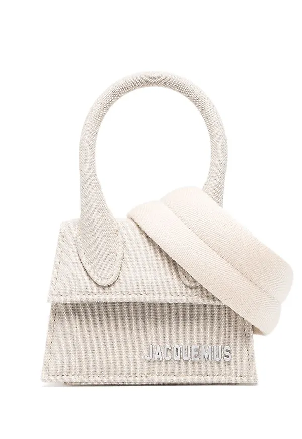 Jacquemus liten tygväska - Neutral