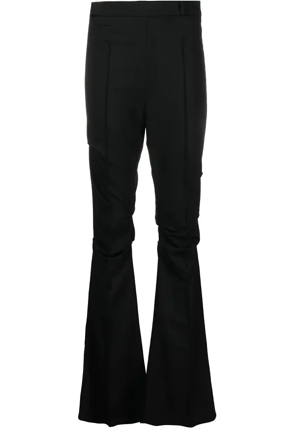 Jacquemus Merria utsvängda byxor - Svart