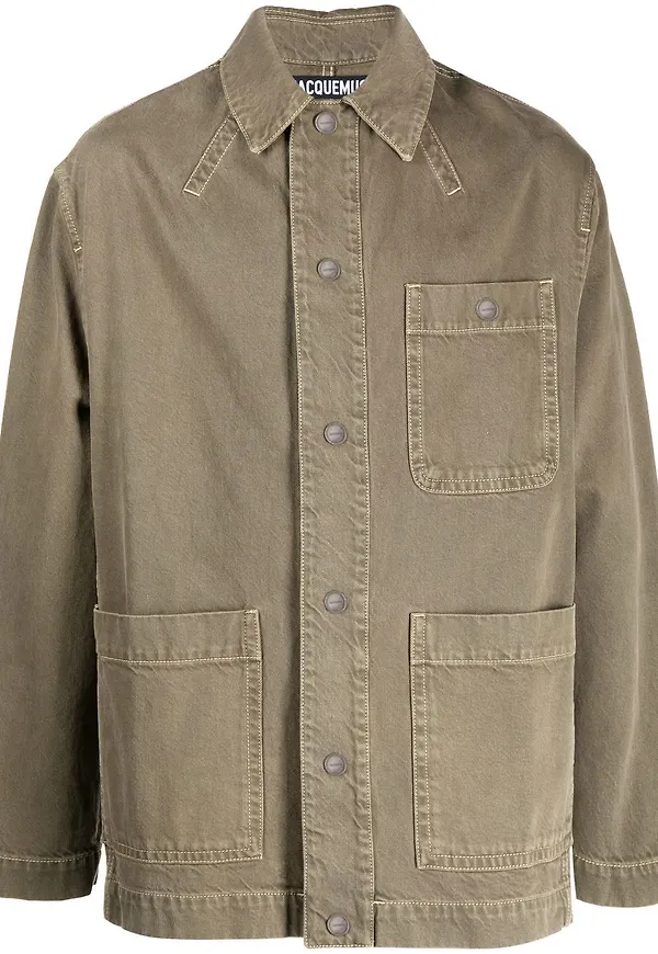 Jacquemus MK2 jeansjacka - Grön