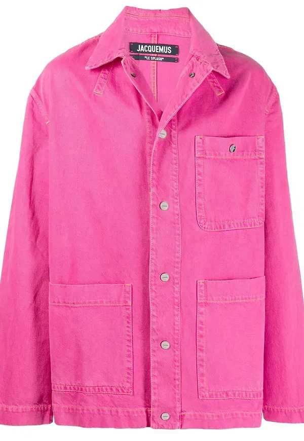Jacquemus MK2 jeansjacka - Rosa