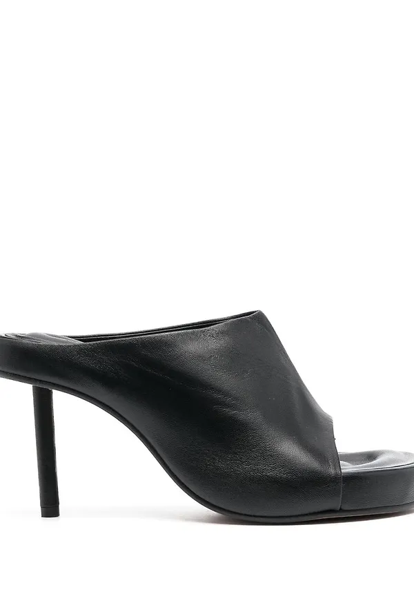 Jacquemus Nuvola slip-ons 100 mm - Svart