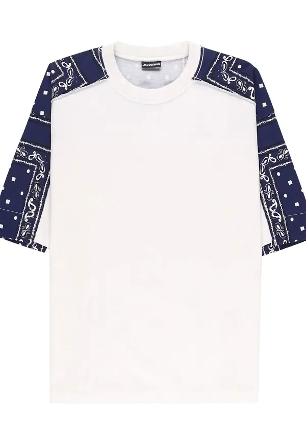 Jacquemus paisleymönstrad skjorta - Vit