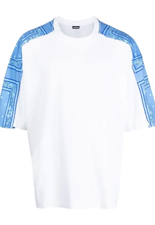 Jacquemus paisleymönstrad skjorta - Vit