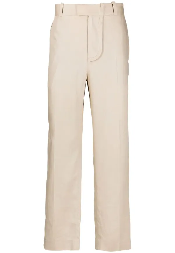 Jacquemus raka byxor - Neutral