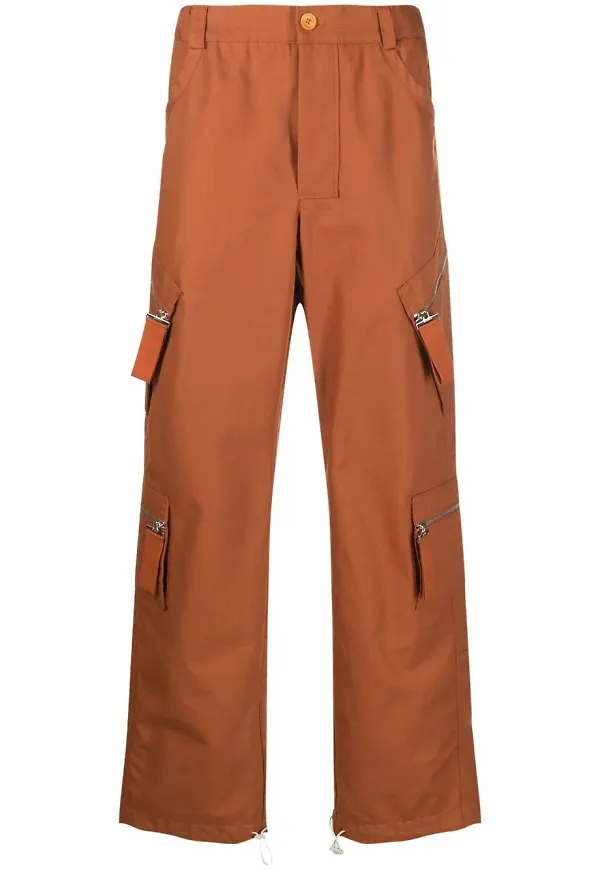 Jacquemus raka cargobyxor - Brun