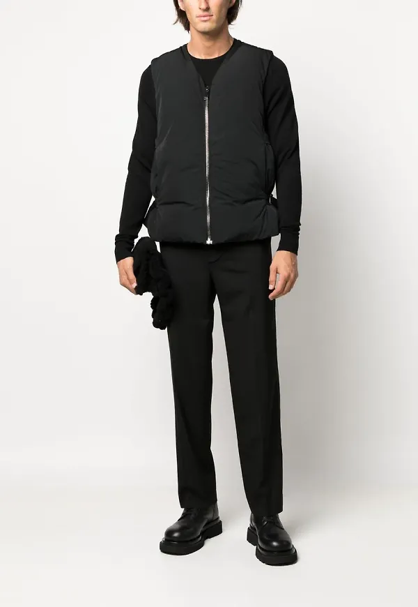 Jacquemus raka ullbyxor - Svart