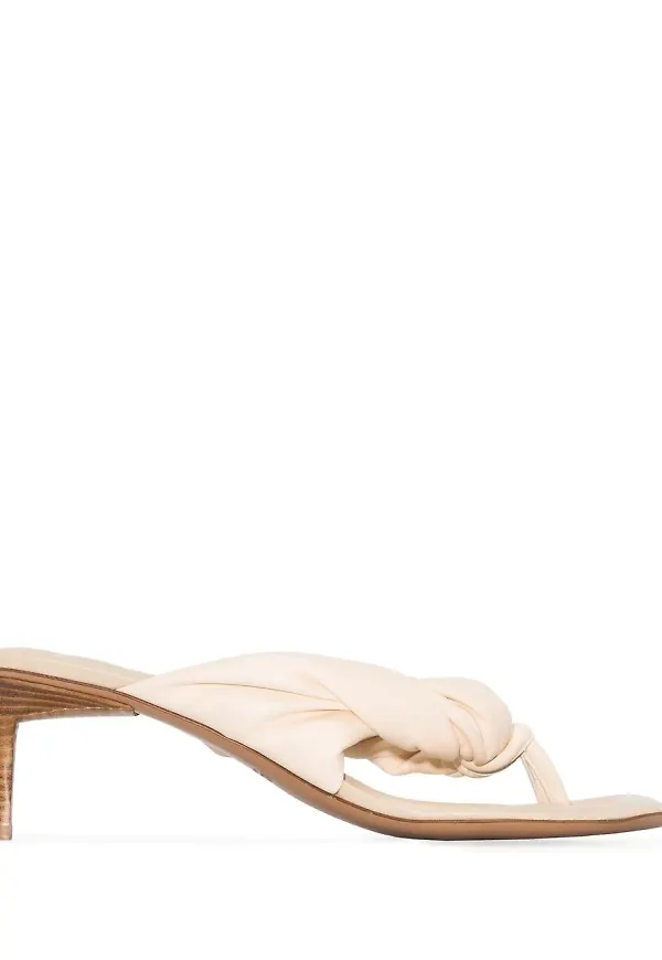 Jacquemus sandaler med tårem - Neutral
