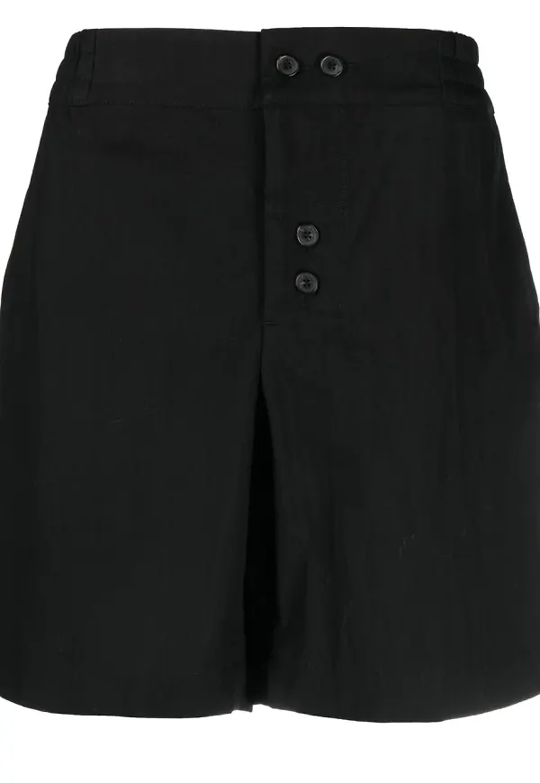 Jacquemus shorts med knäppning - Svart