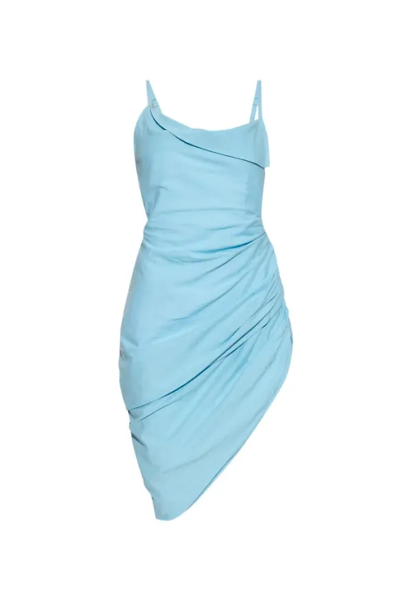 Jacquemus slip dress Blå, Dam