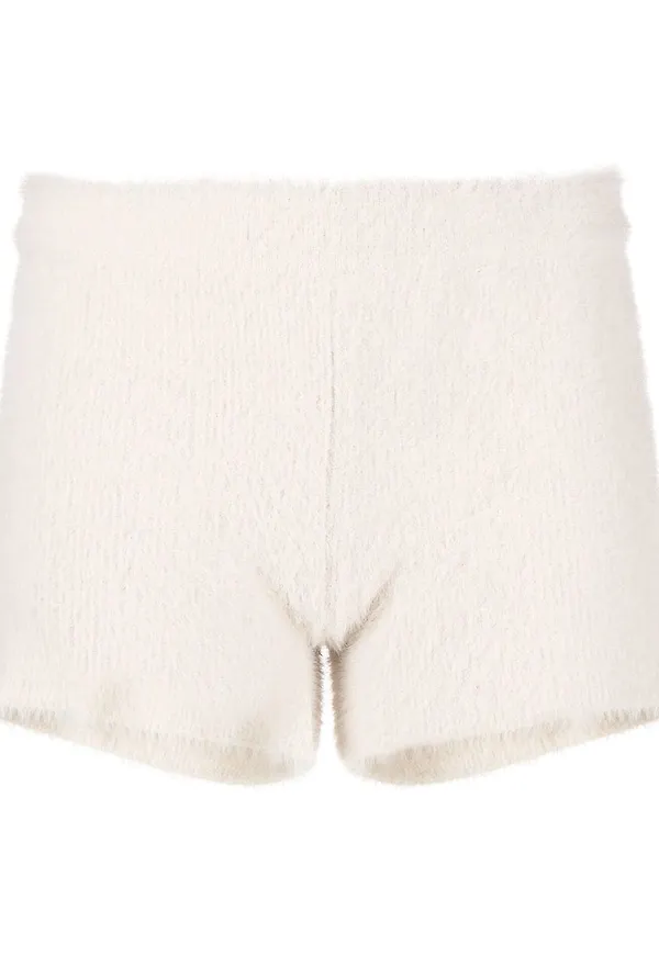 Jacquemus stickade shorts med struktur - Neutral