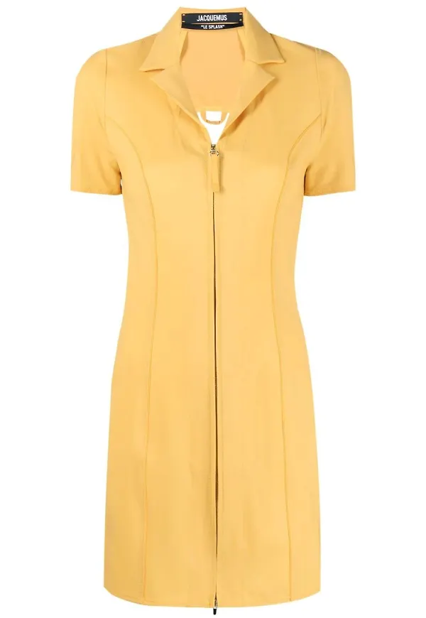 Jacquemus Tangelo skjortklänning - Orange