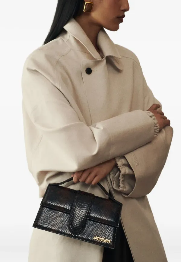 Jacquemus The Bambino stor totebag - Brun
