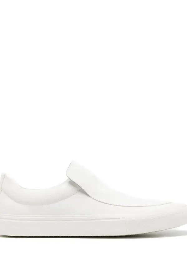 James Perse Coastal sneakers i kanvas - Vit