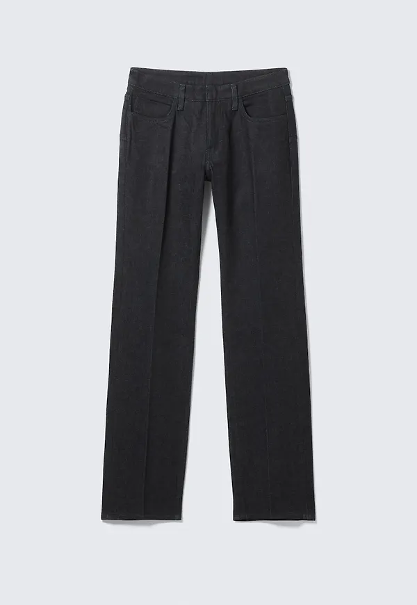 Jay Low Rise Slim Straight Jeans