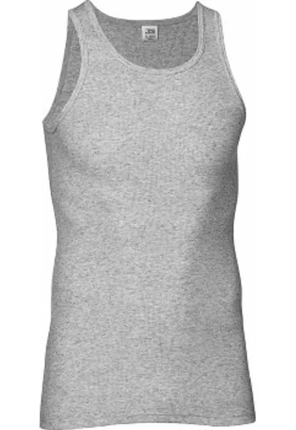 JBS Classic Singlet Grå bomull Small Herr