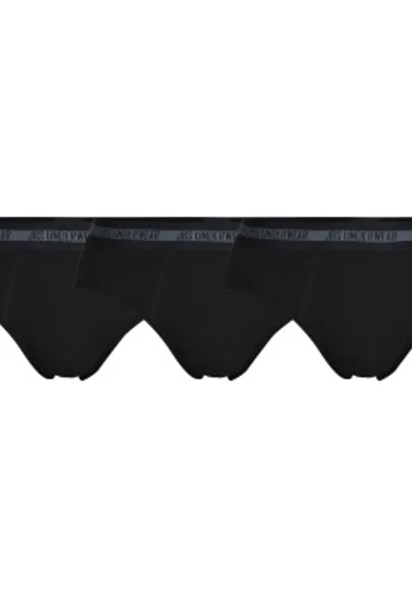 JBS Kalsonger 3P Bamboo Boxer Brief Svart Medium Herr
