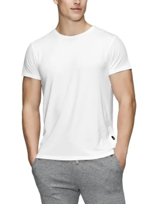 JBS of Denmark Bamboo Blend O-neck T-shirt Vit 3XL Herr