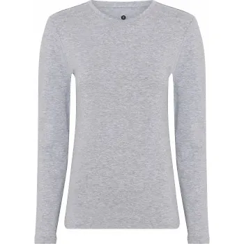 JBS of Denmark Bamboo Long Sleeve Slim Tee Grå Large Dam
