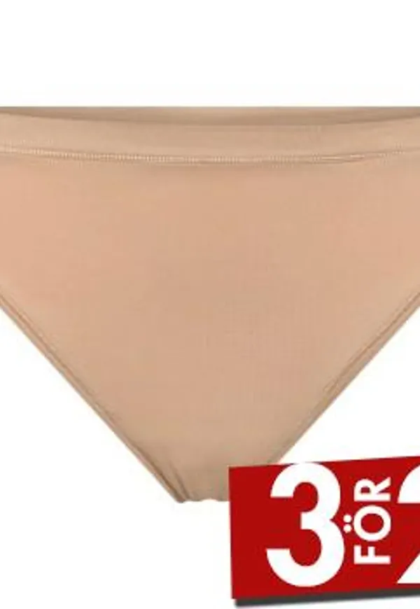 JBS of Denmark Trosor Bamboo Thong Beige X-Large Dam