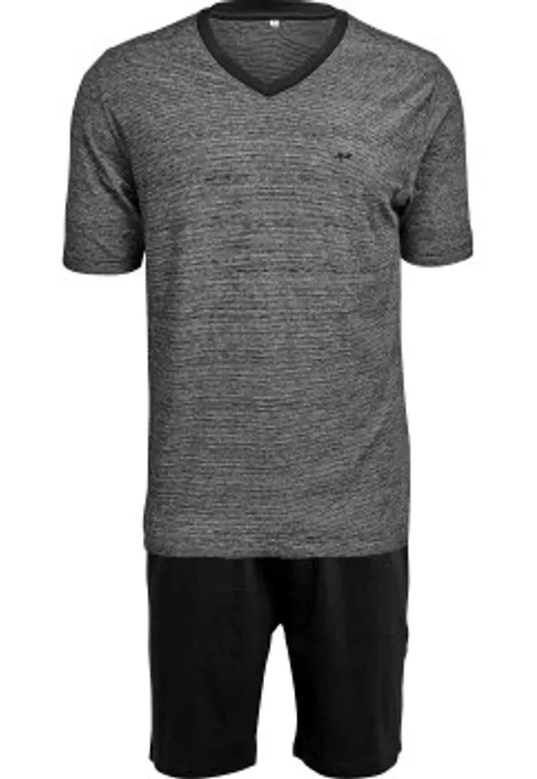 JBS Shortsleeve Pyjama Grå bomull Small Herr