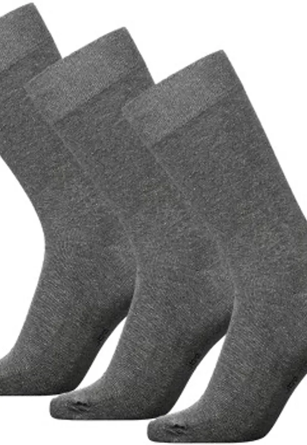 JBS Strumpor 3P Socks Grå Strl 40/47 Herr